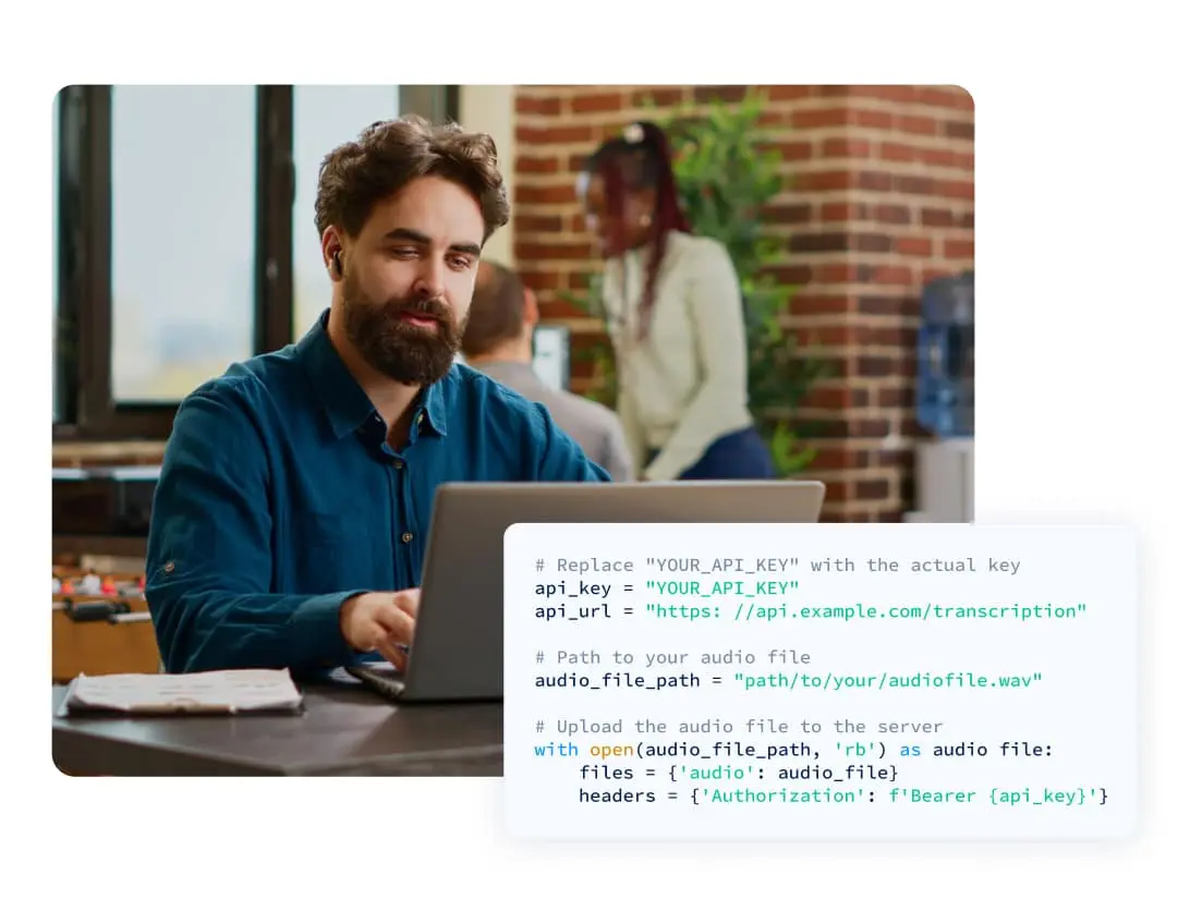 caption transcription service image